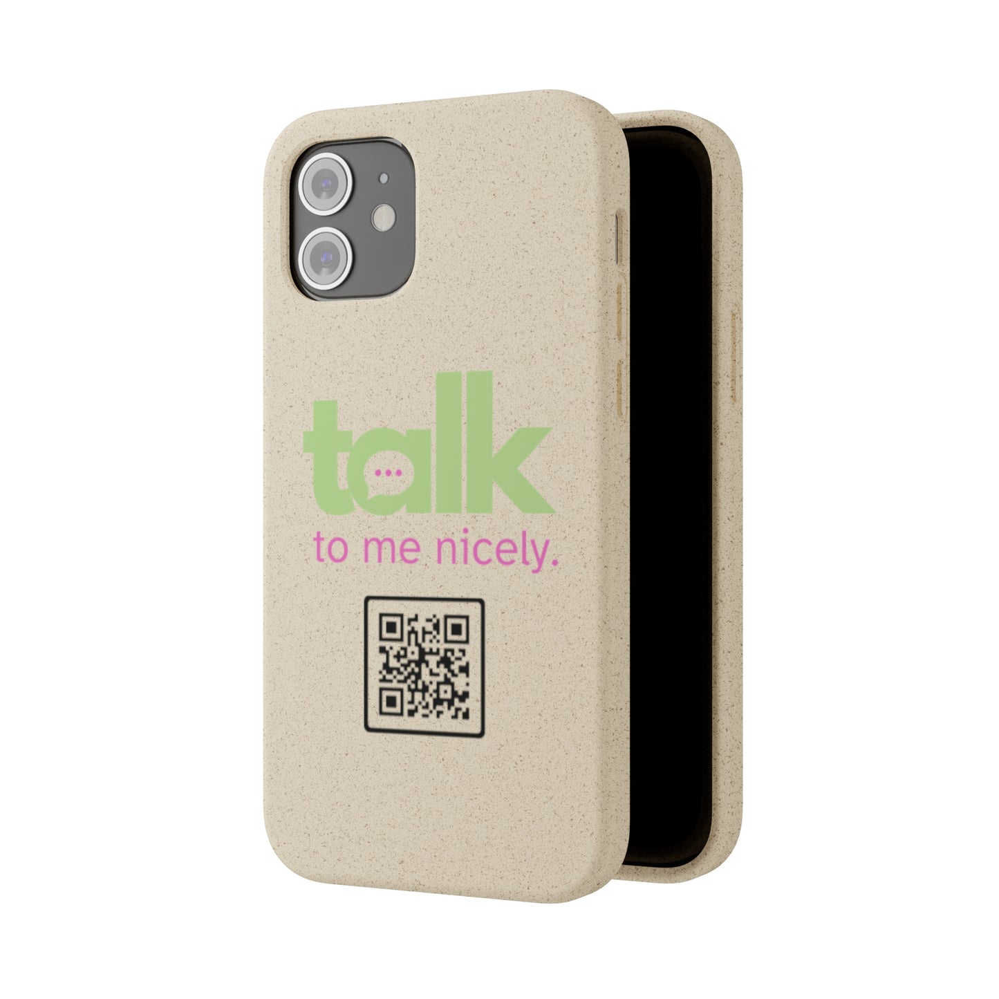 Green Talk Nicely - Biodegradable Phone Case