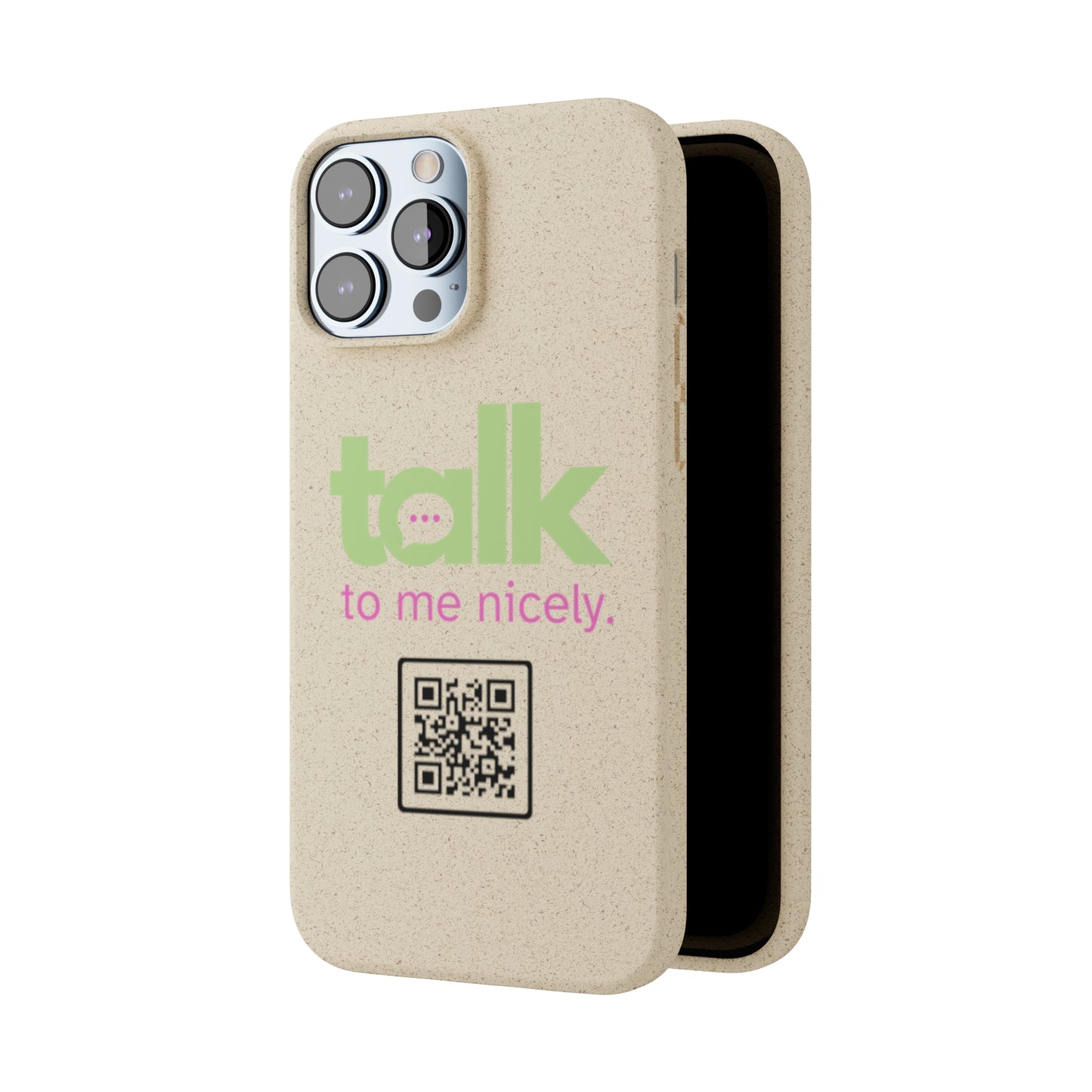 Green Talk Nicely - Biodegradable Phone Case