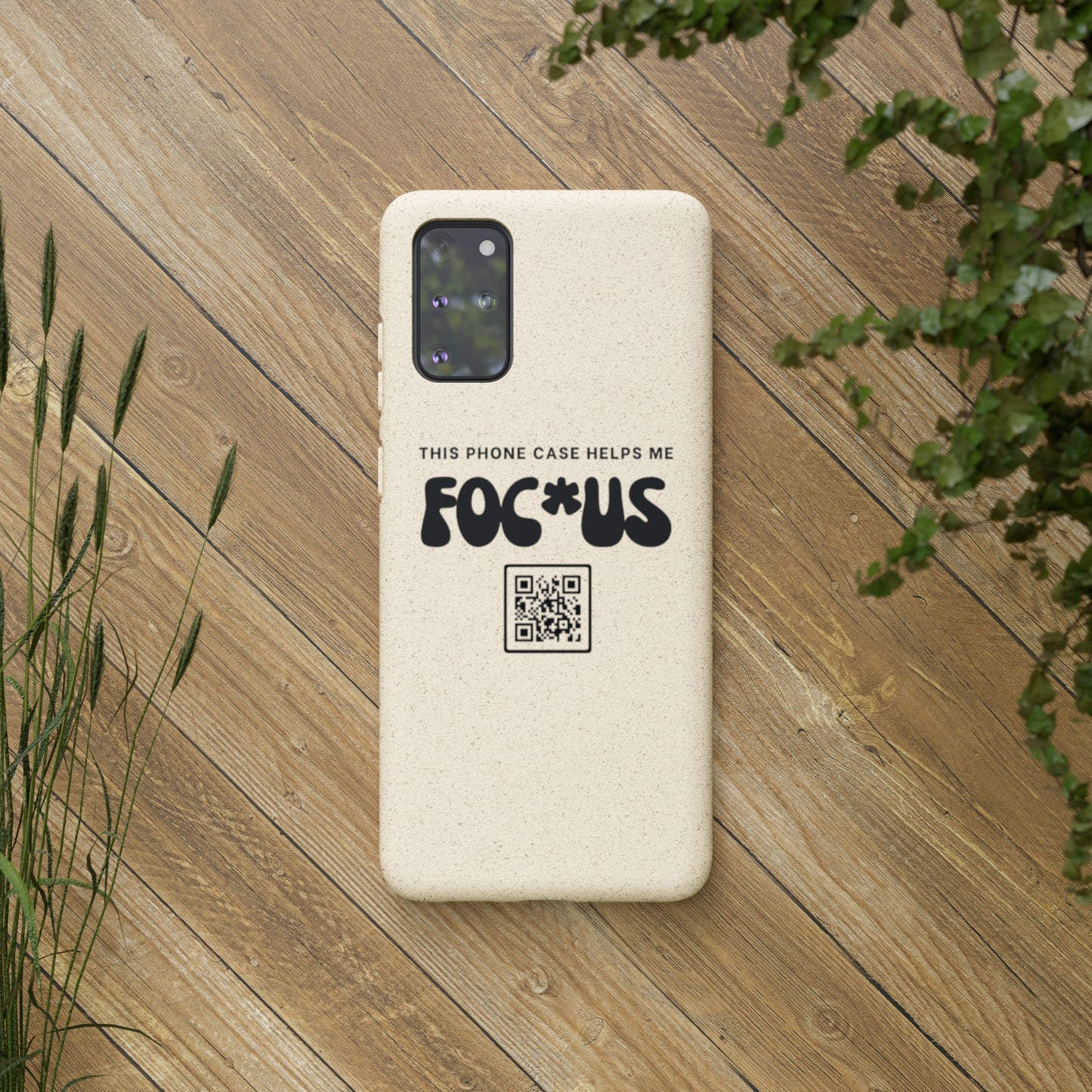 Pink Focus - Biodegradable Phone Case