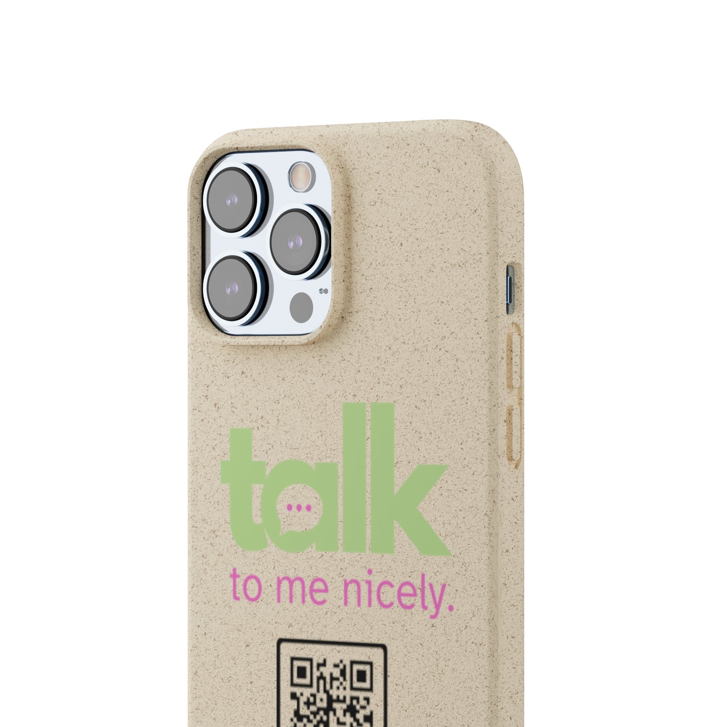 Green Talk Nicely - Biodegradable Phone Case