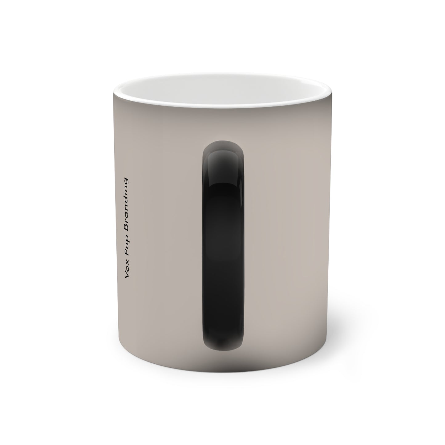 Talk Nicely Black - Color-Changing Mug, 11oz