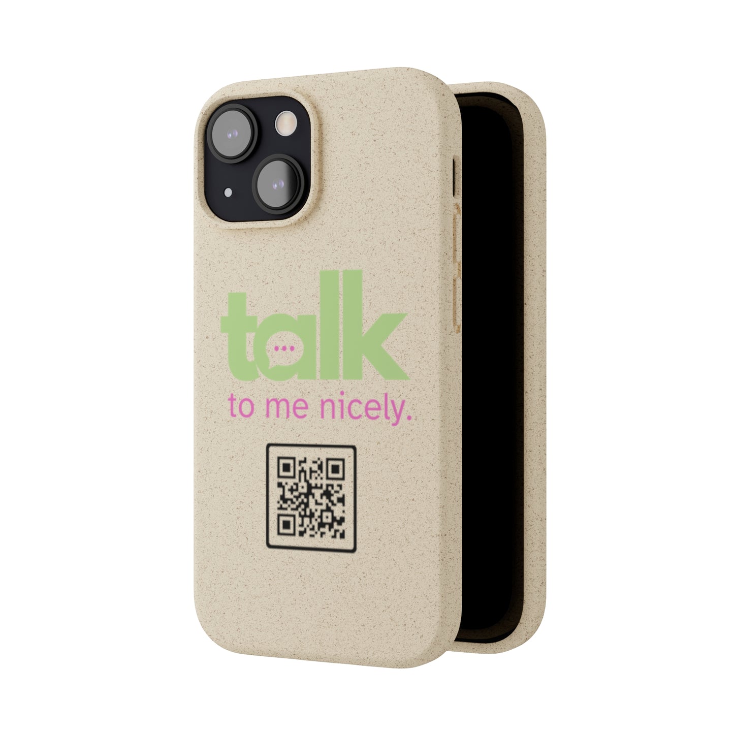 Green Talk Nicely - Biodegradable Phone Case