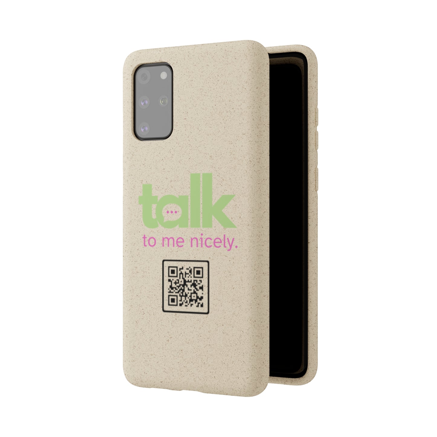 Green Talk Nicely - Biodegradable Phone Case