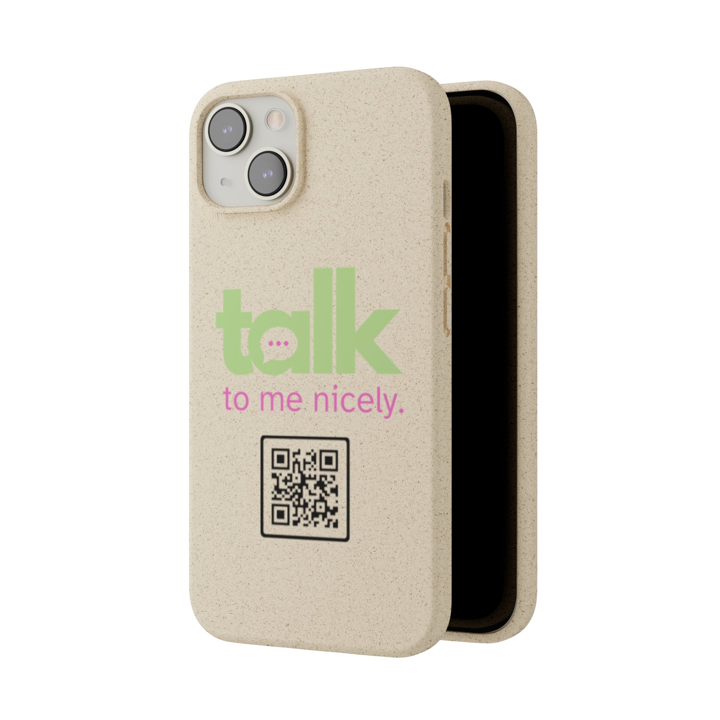 Green Talk Nicely - Biodegradable Phone Case