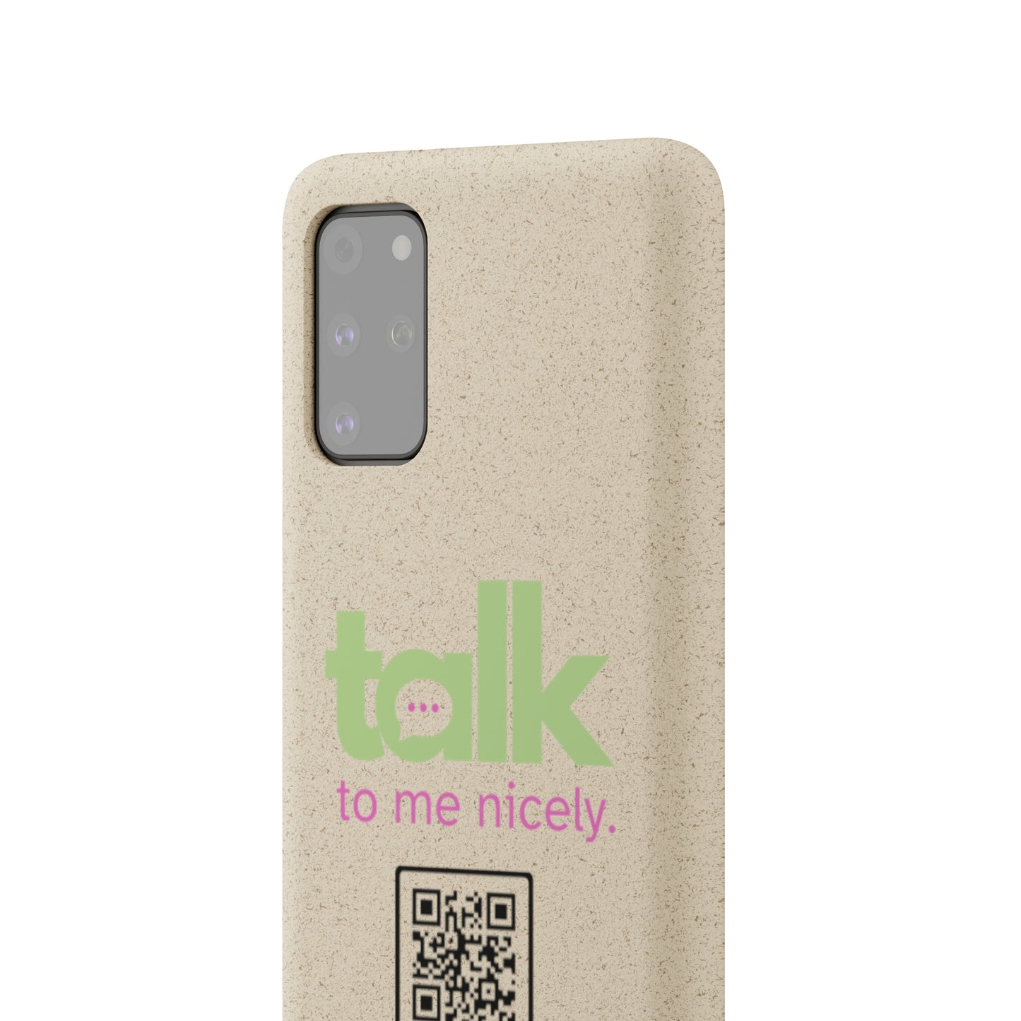 Green Talk Nicely - Biodegradable Phone Case