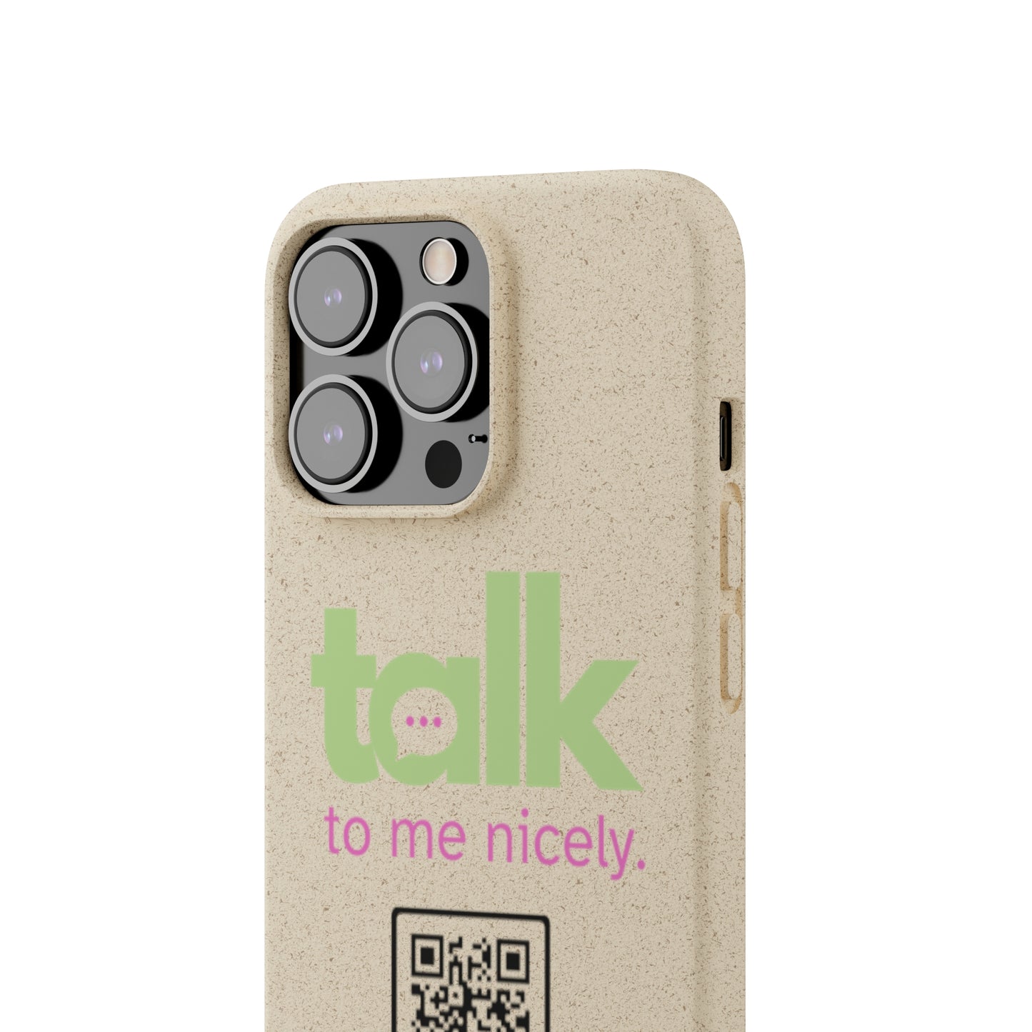 Green Talk Nicely - Biodegradable Phone Case