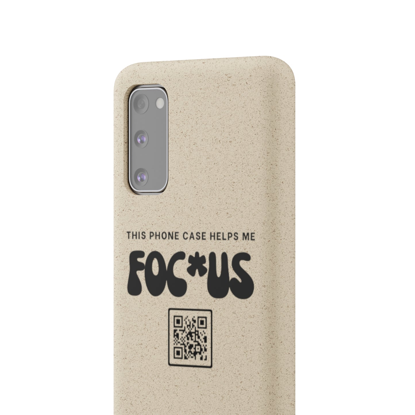 Pink Focus - Biodegradable Phone Case