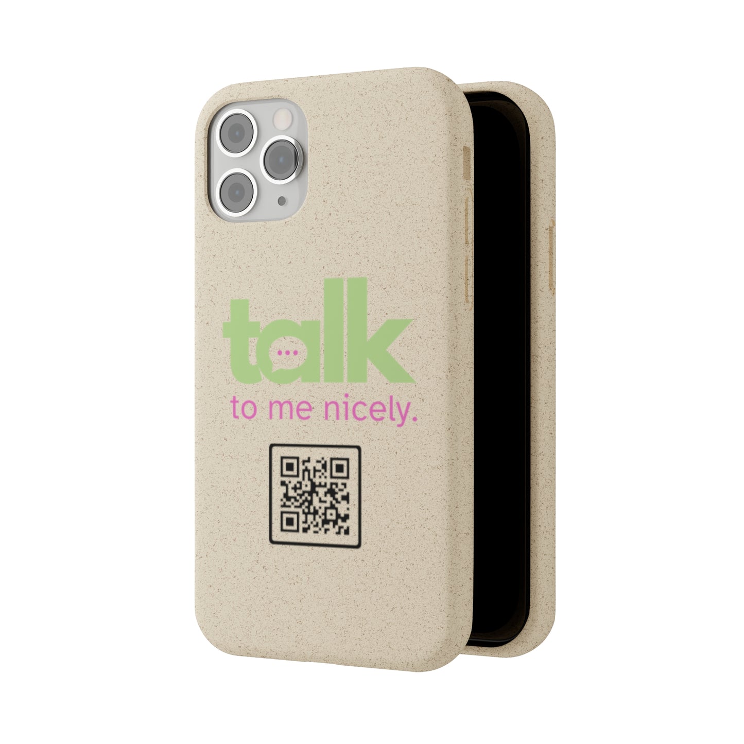 Green Talk Nicely - Biodegradable Phone Case