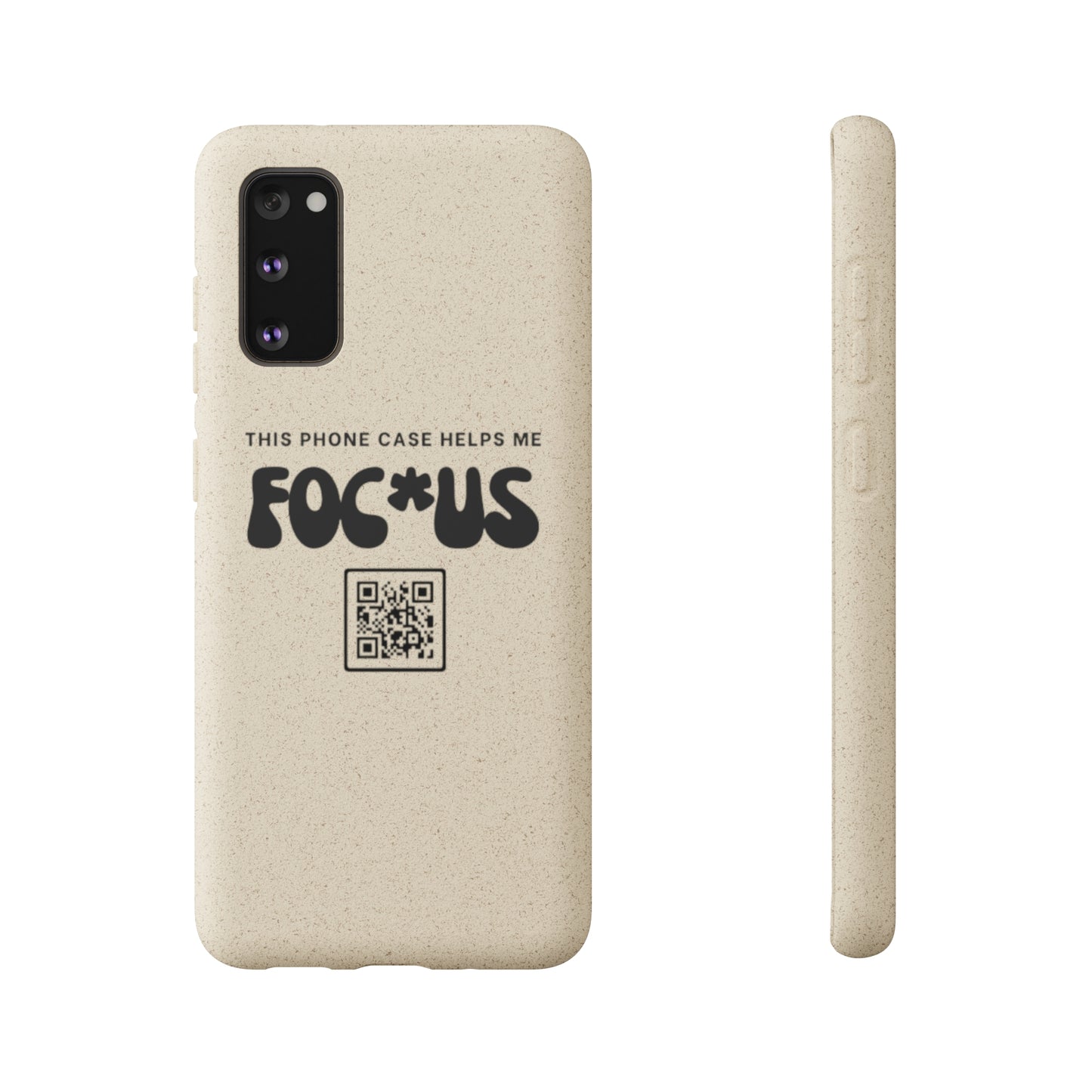 Pink Focus - Biodegradable Phone Case