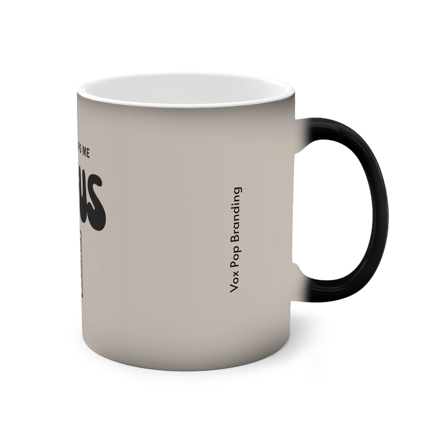 This Mug Helps Me Think - Color-Changing Mug, 11oz