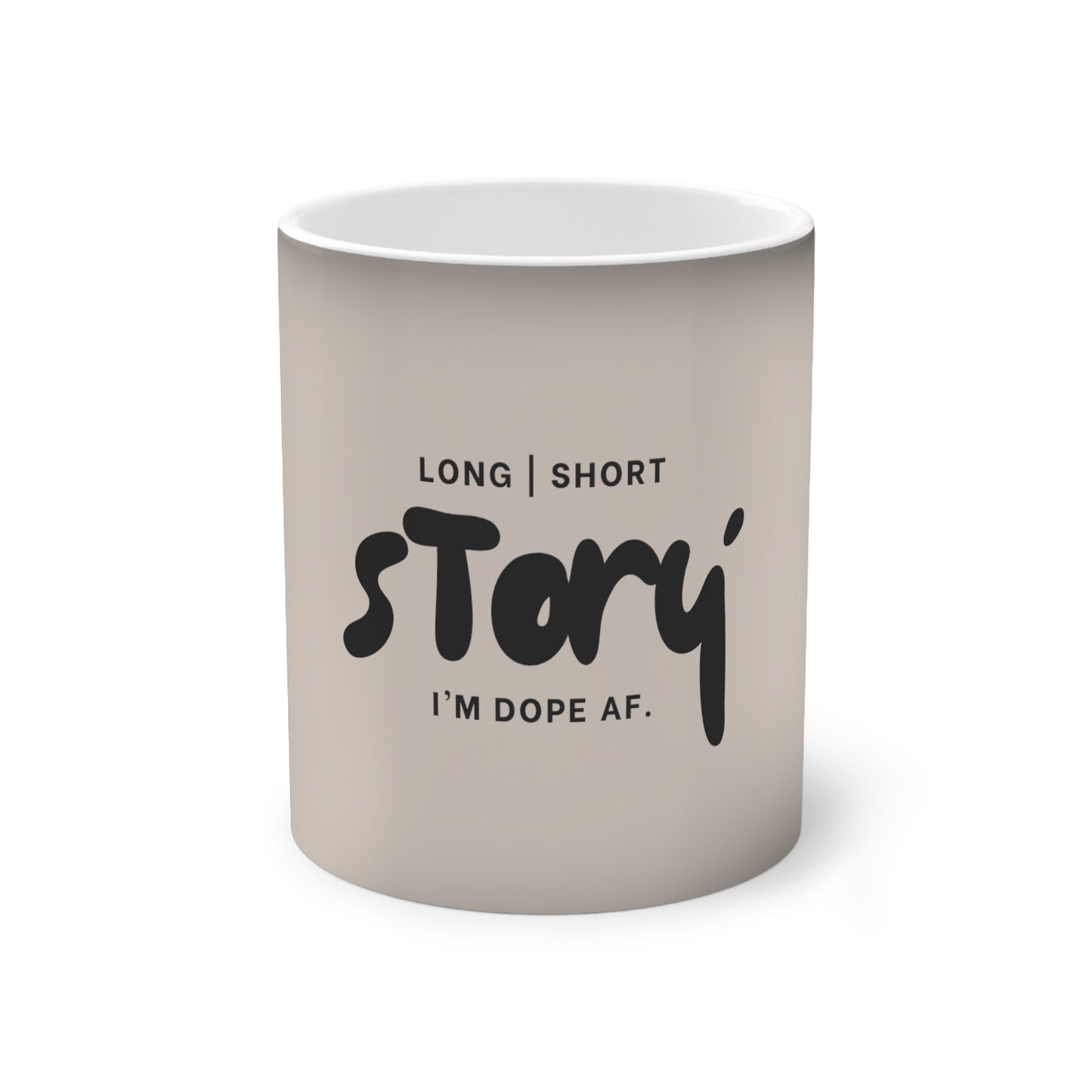 Long Story Short - Color-Changing Mug, 11oz