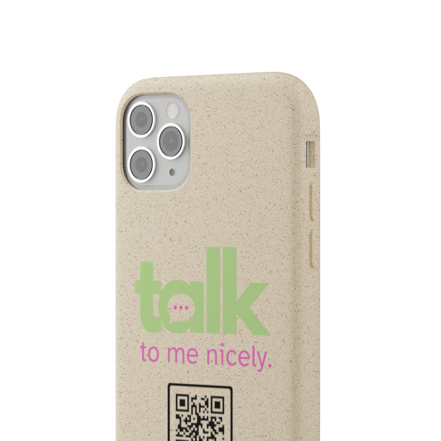 Green Talk Nicely - Biodegradable Phone Case