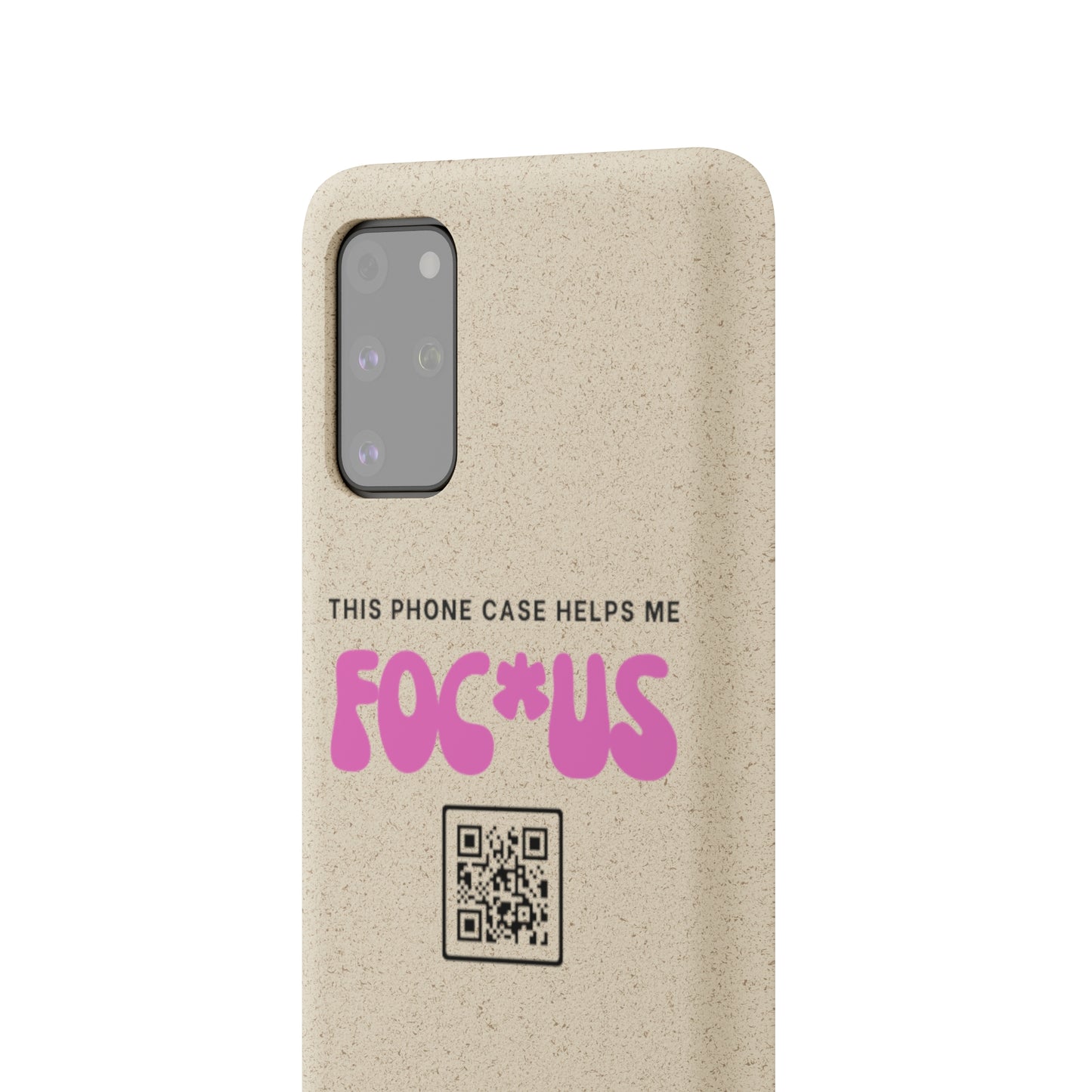 Pink Focus - Biodegradable Phone Case