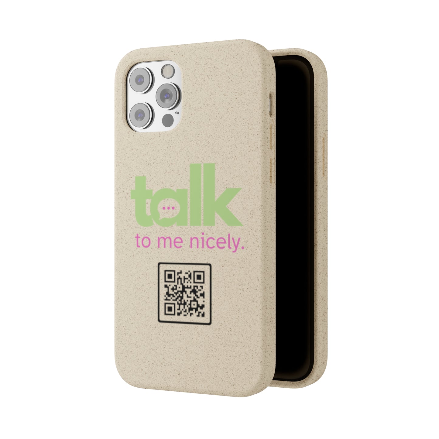 Green Talk Nicely - Biodegradable Phone Case