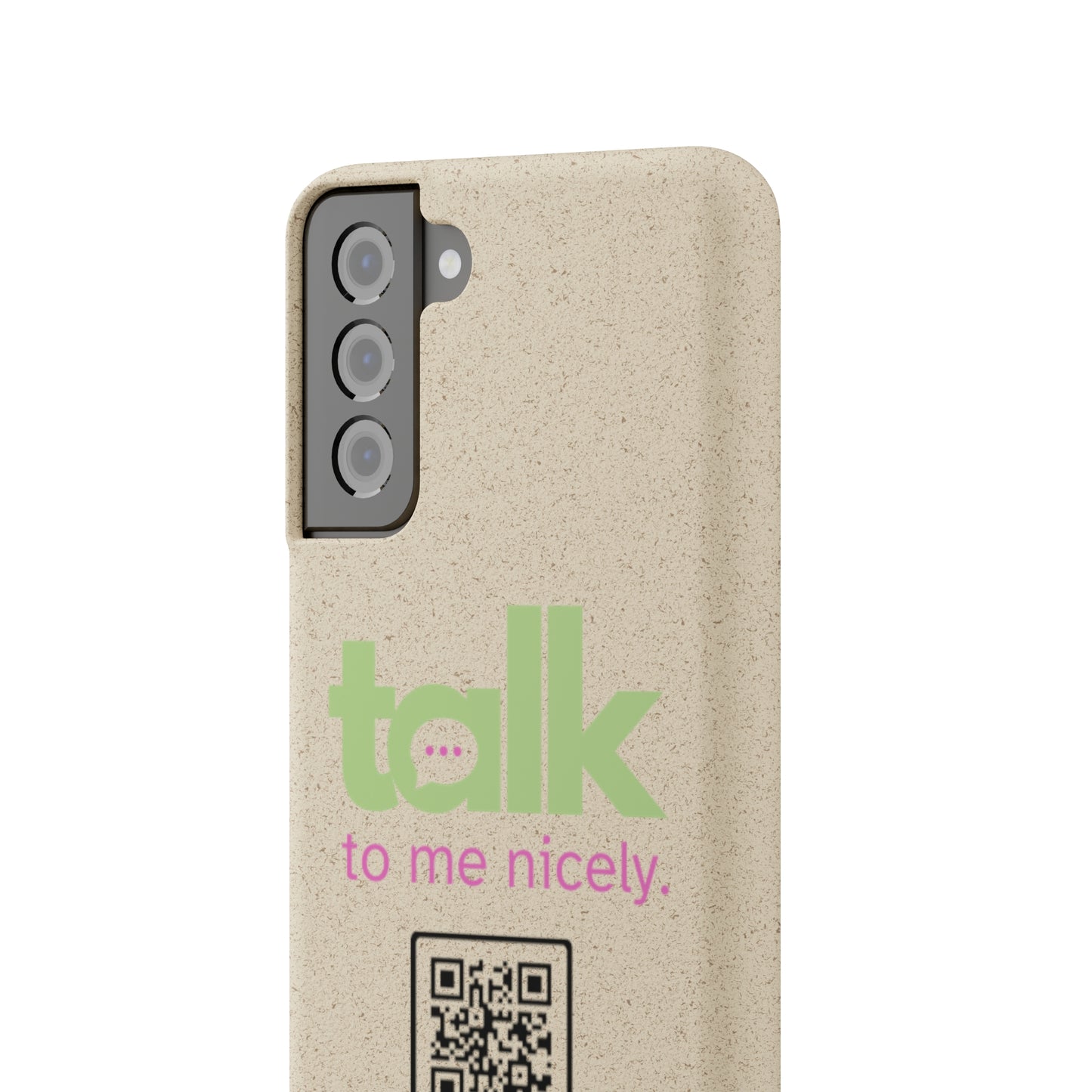 Green Talk Nicely - Biodegradable Phone Case