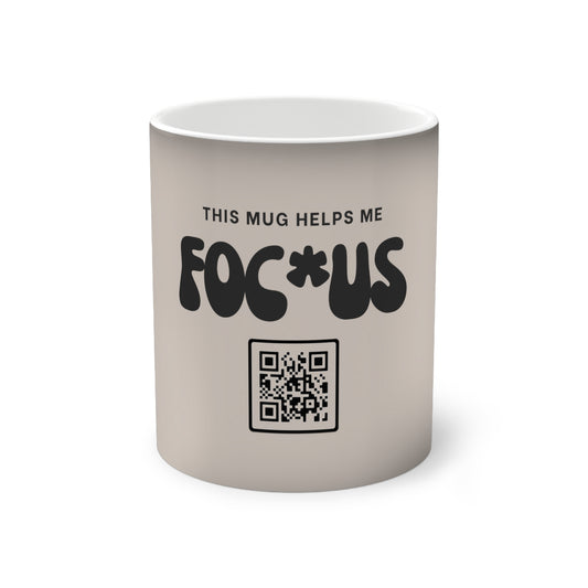 This Mug Helps Me Think - Color-Changing Mug, 11oz