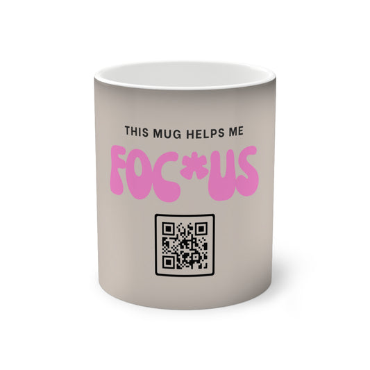 Copy of This Mug Helps Me Think - Color-Changing Mug, 11oz