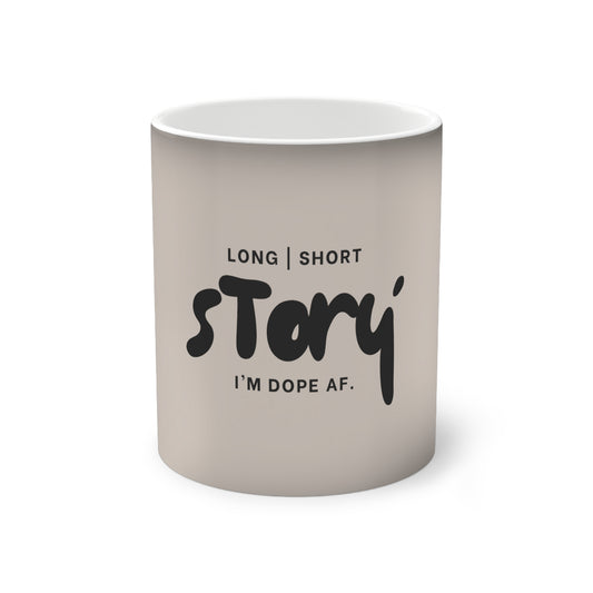 Long Story Short - Color-Changing Mug, 11oz