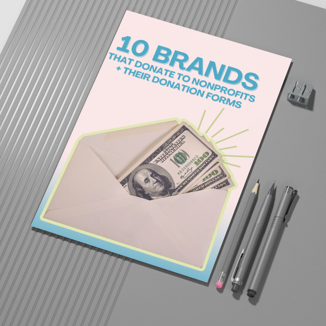 10 Brands That Donate to Nonprofits